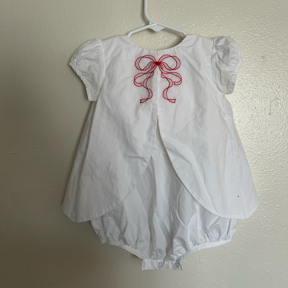 The Proper Peony Red Bow Outfit